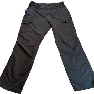 5.11 Men’s Regular Fit Fast-Tac® Ripstop Cargo Pant Charcoal Sz 38x32 Stretch
